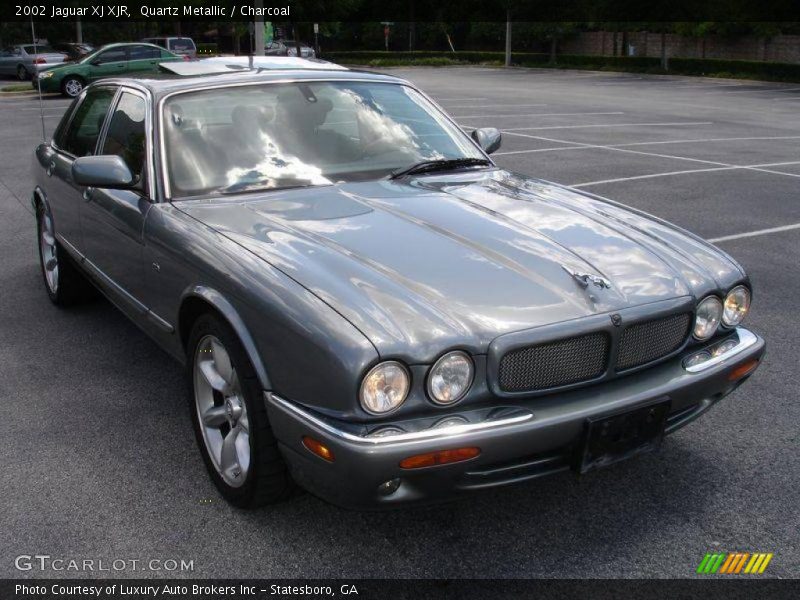 Quartz Metallic / Charcoal 2002 Jaguar XJ XJR