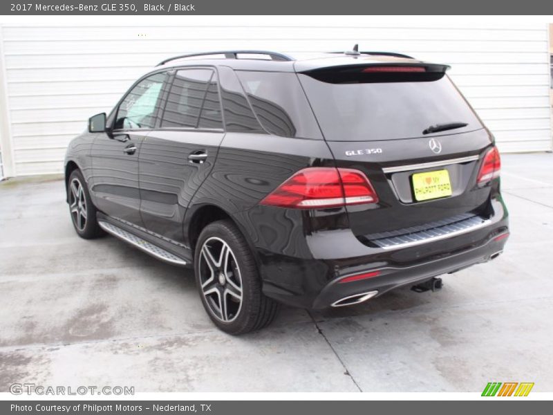 Black / Black 2017 Mercedes-Benz GLE 350