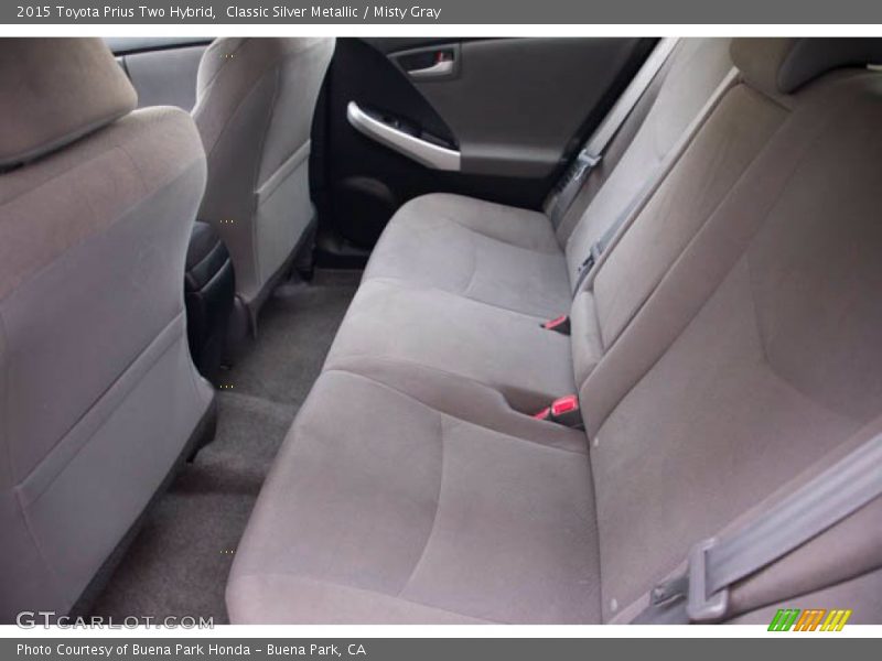 Classic Silver Metallic / Misty Gray 2015 Toyota Prius Two Hybrid