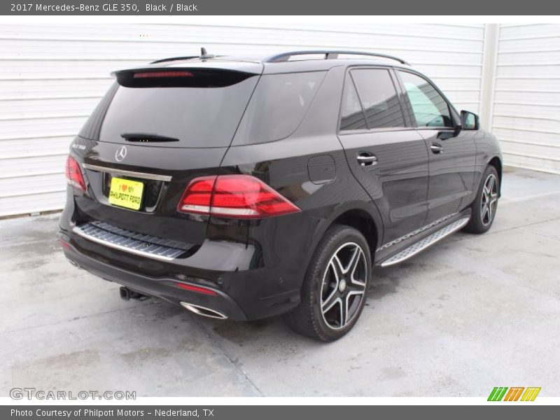 Black / Black 2017 Mercedes-Benz GLE 350