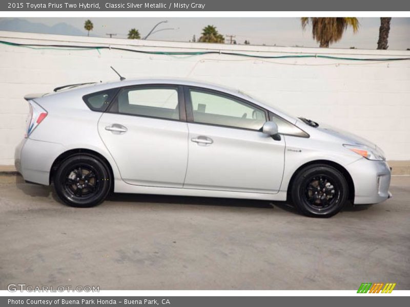 Classic Silver Metallic / Misty Gray 2015 Toyota Prius Two Hybrid