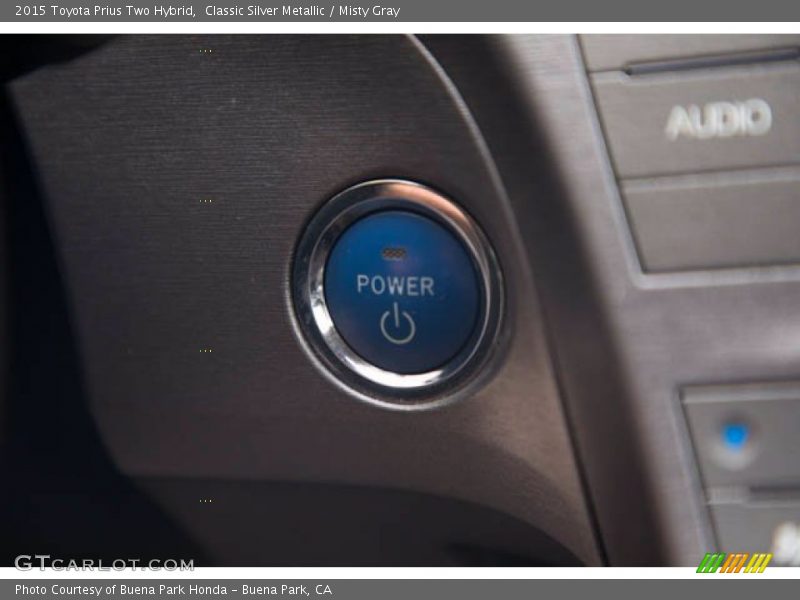 Classic Silver Metallic / Misty Gray 2015 Toyota Prius Two Hybrid