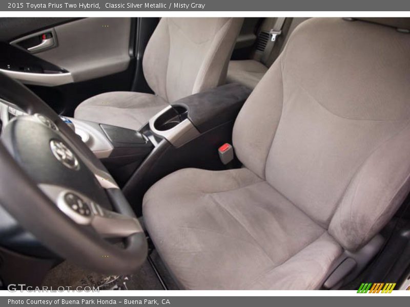 Classic Silver Metallic / Misty Gray 2015 Toyota Prius Two Hybrid