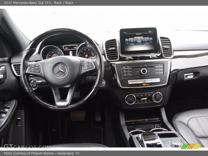 Black / Black 2017 Mercedes-Benz GLE 350