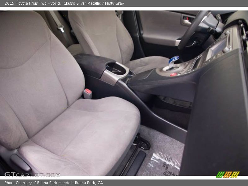 Classic Silver Metallic / Misty Gray 2015 Toyota Prius Two Hybrid