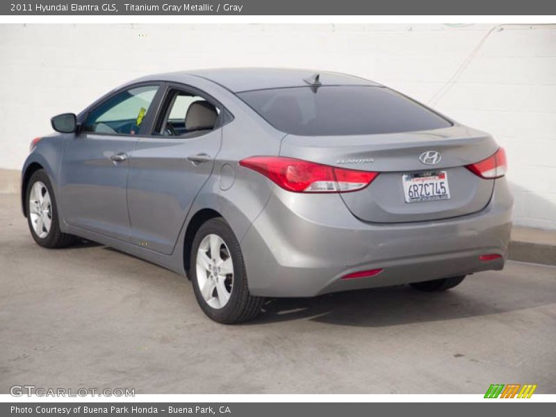 Titanium Gray Metallic / Gray 2011 Hyundai Elantra GLS