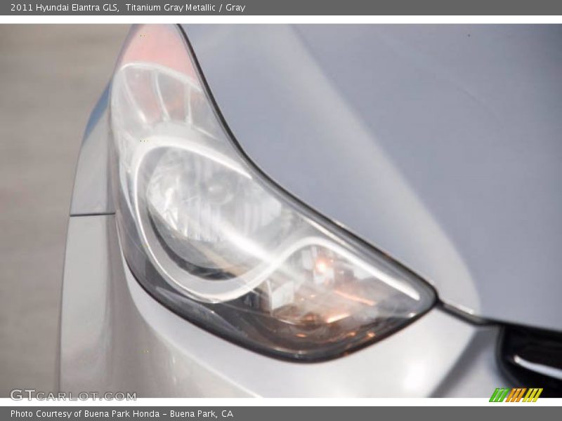 Titanium Gray Metallic / Gray 2011 Hyundai Elantra GLS