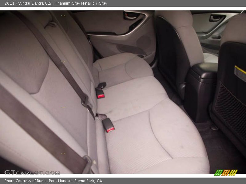 Titanium Gray Metallic / Gray 2011 Hyundai Elantra GLS