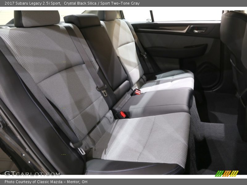 Crystal Black Silica / Sport Two-Tone Gray 2017 Subaru Legacy 2.5i Sport