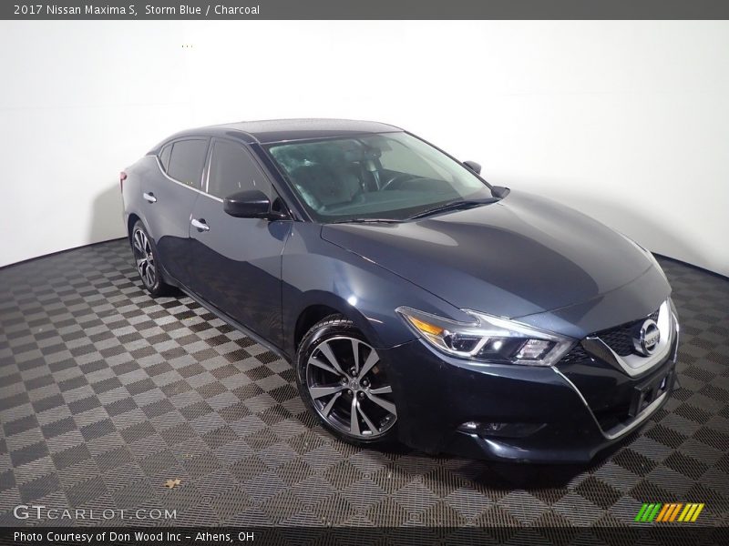 Storm Blue / Charcoal 2017 Nissan Maxima S