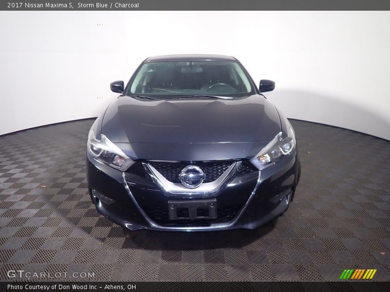 Storm Blue / Charcoal 2017 Nissan Maxima S
