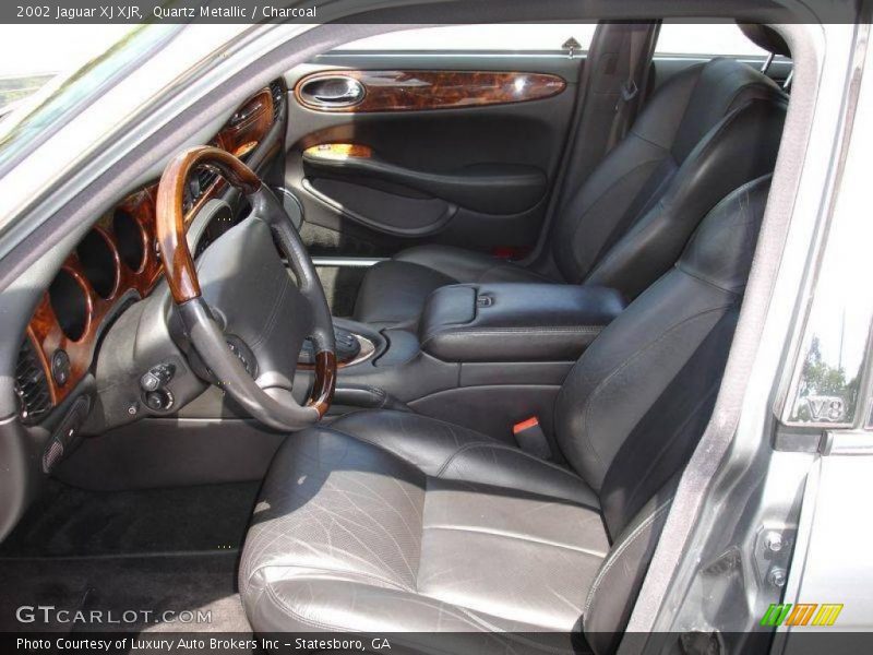 Quartz Metallic / Charcoal 2002 Jaguar XJ XJR