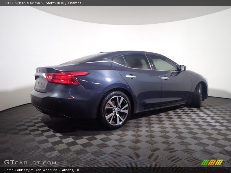 Storm Blue / Charcoal 2017 Nissan Maxima S