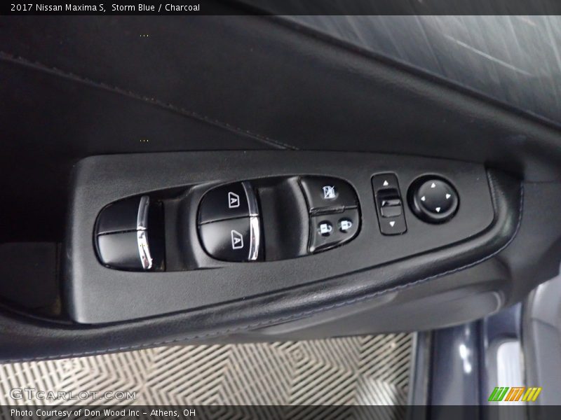 Storm Blue / Charcoal 2017 Nissan Maxima S