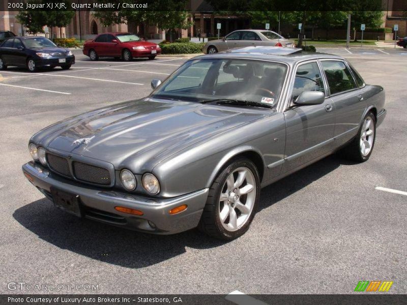 Quartz Metallic / Charcoal 2002 Jaguar XJ XJR