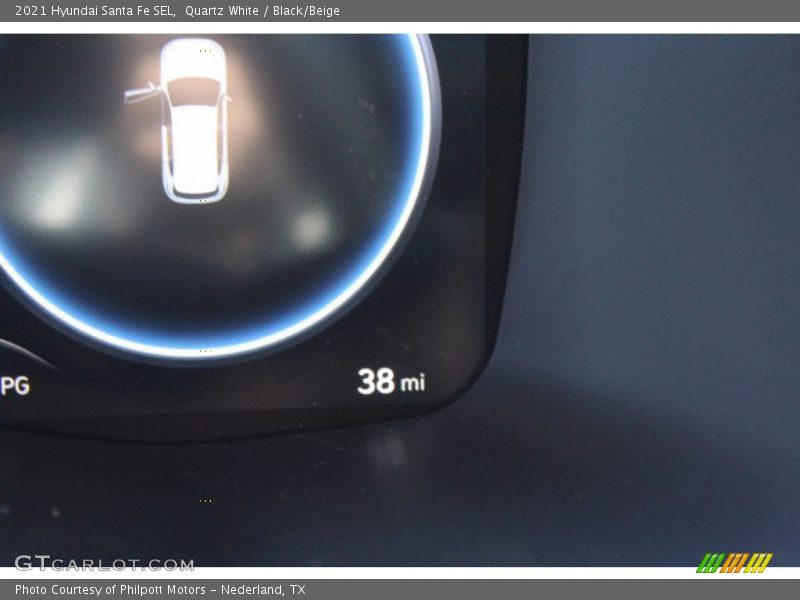 Quartz White / Black/Beige 2021 Hyundai Santa Fe SEL