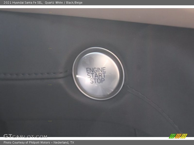 Quartz White / Black/Beige 2021 Hyundai Santa Fe SEL