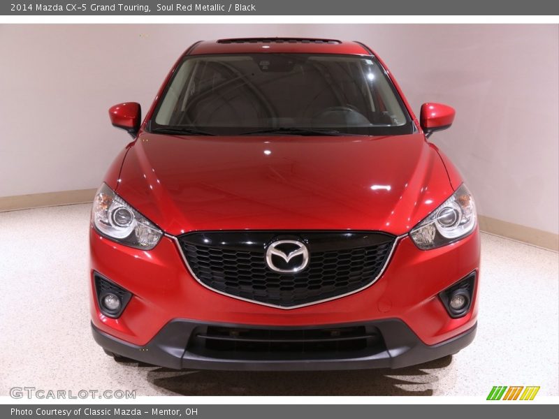Soul Red Metallic / Black 2014 Mazda CX-5 Grand Touring