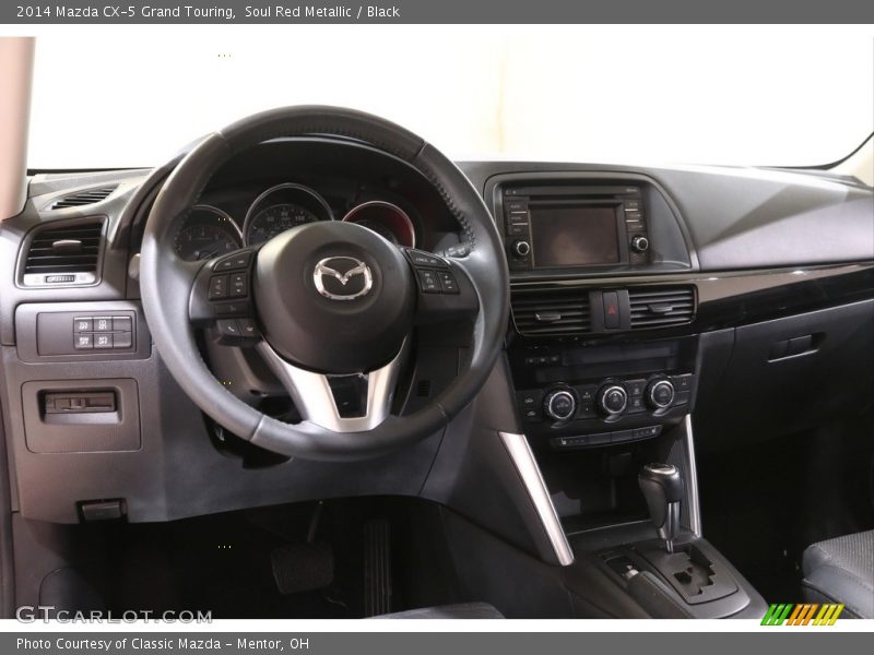 Soul Red Metallic / Black 2014 Mazda CX-5 Grand Touring