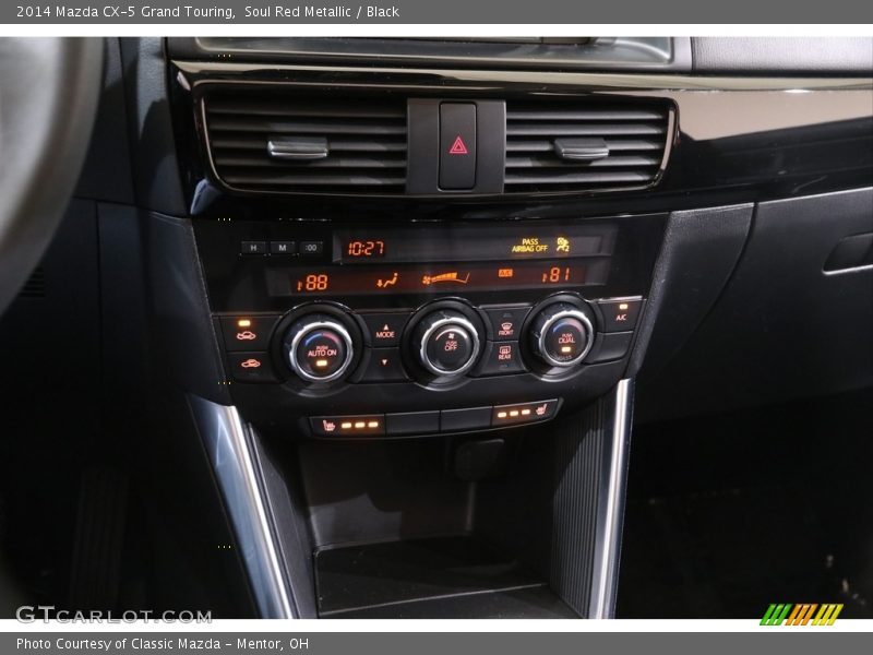 Soul Red Metallic / Black 2014 Mazda CX-5 Grand Touring