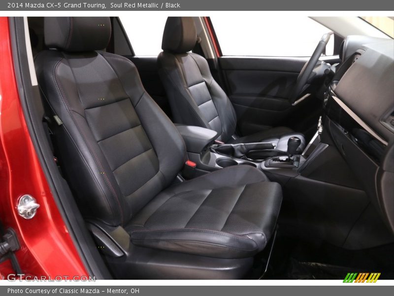 Soul Red Metallic / Black 2014 Mazda CX-5 Grand Touring