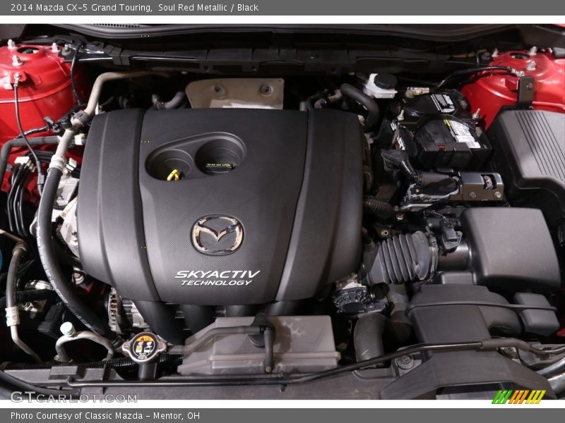 Soul Red Metallic / Black 2014 Mazda CX-5 Grand Touring