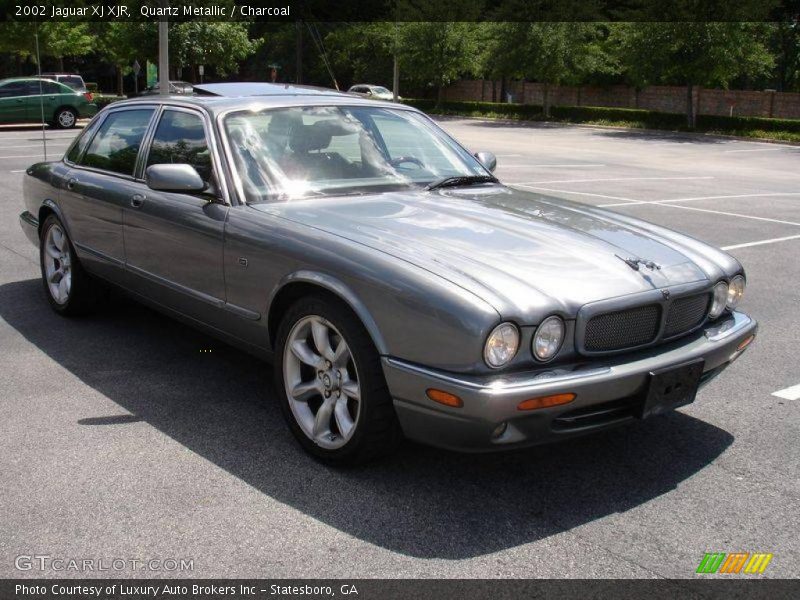 Quartz Metallic / Charcoal 2002 Jaguar XJ XJR