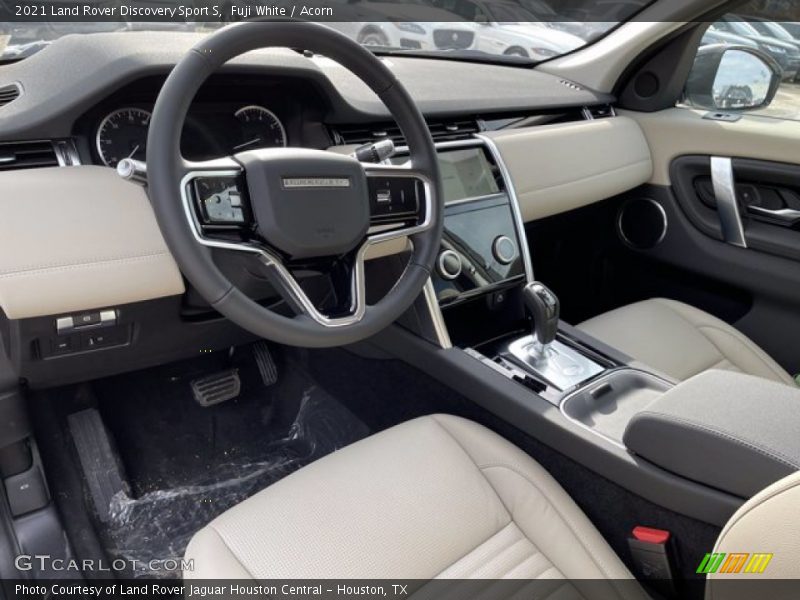 Front Seat of 2021 Discovery Sport S