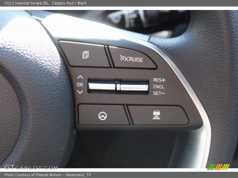 Calypso Red / Black 2021 Hyundai Sonata SEL