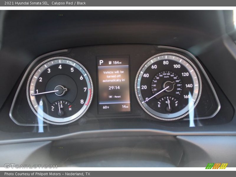 Calypso Red / Black 2021 Hyundai Sonata SEL