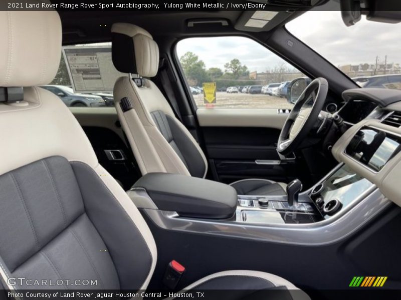 Front Seat of 2021 Range Rover Sport Autobiography