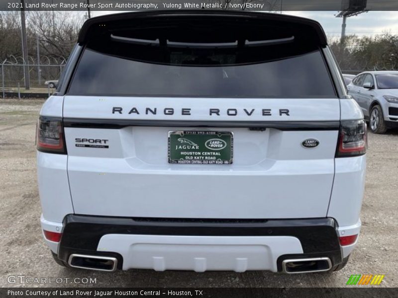Yulong White Metallic / Ivory/Ebony 2021 Land Rover Range Rover Sport Autobiography