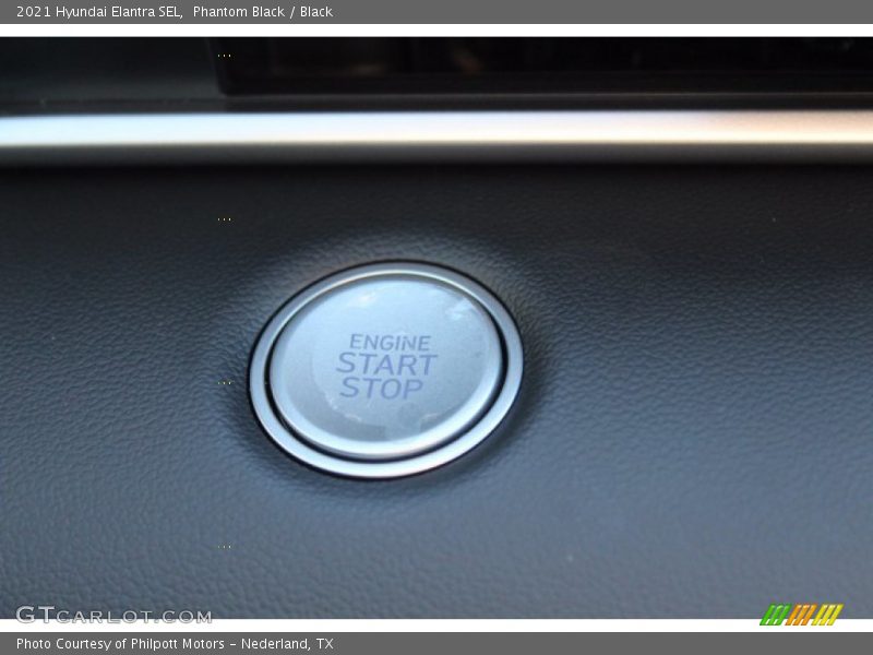Phantom Black / Black 2021 Hyundai Elantra SEL