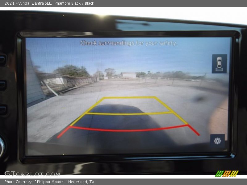 Phantom Black / Black 2021 Hyundai Elantra SEL