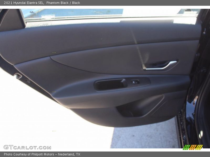 Phantom Black / Black 2021 Hyundai Elantra SEL