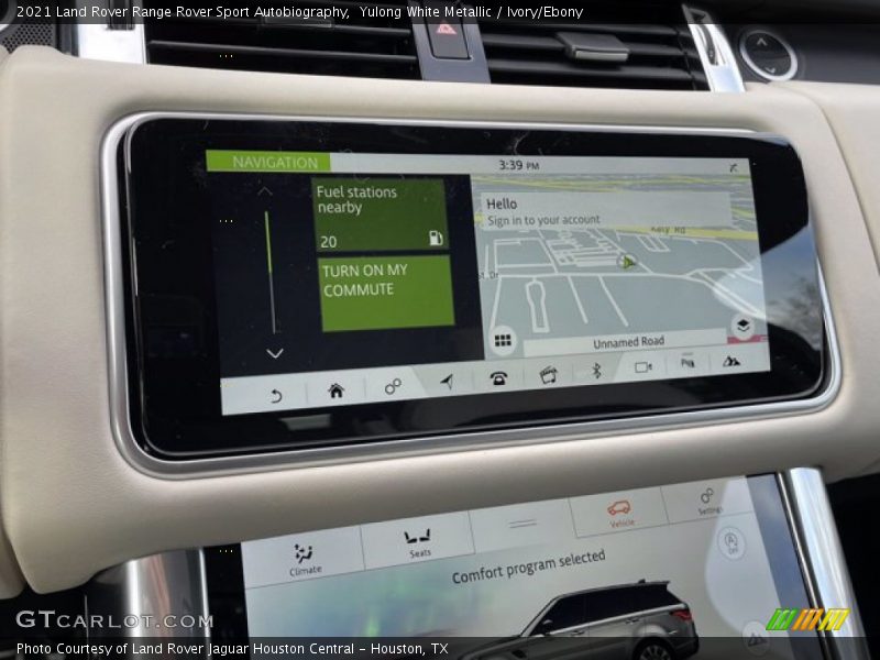 Yulong White Metallic / Ivory/Ebony 2021 Land Rover Range Rover Sport Autobiography