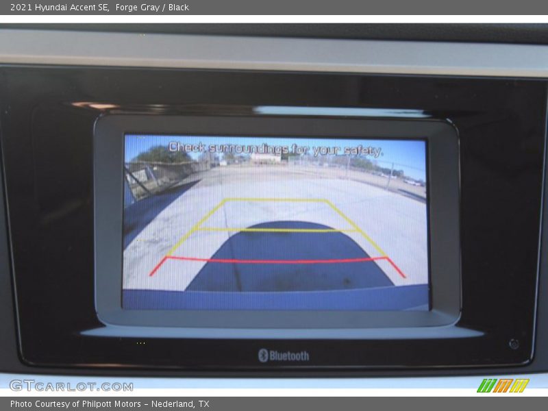 Forge Gray / Black 2021 Hyundai Accent SE