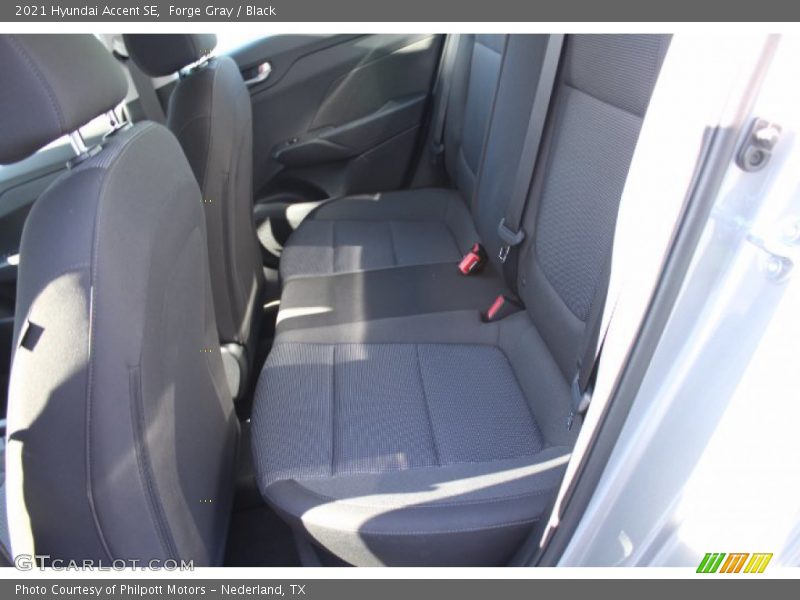 Forge Gray / Black 2021 Hyundai Accent SE