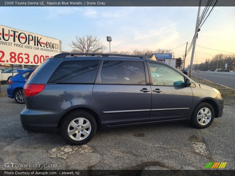 Nautical Blue Metallic / Stone Gray 2006 Toyota Sienna LE