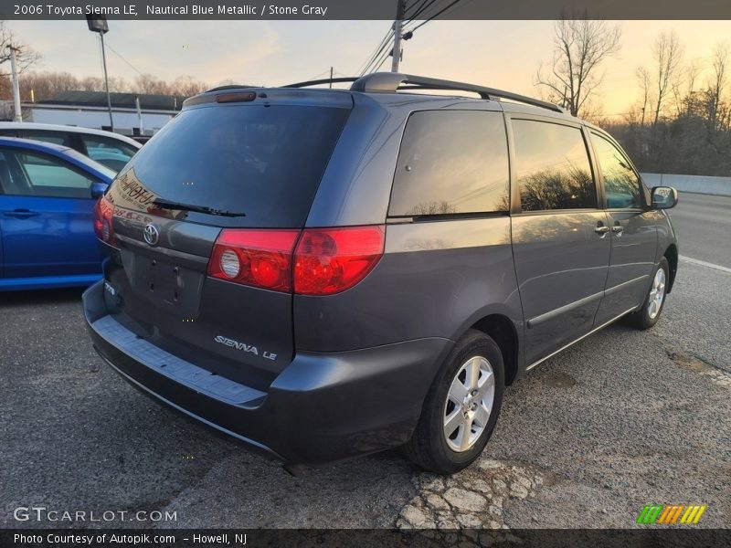 Nautical Blue Metallic / Stone Gray 2006 Toyota Sienna LE