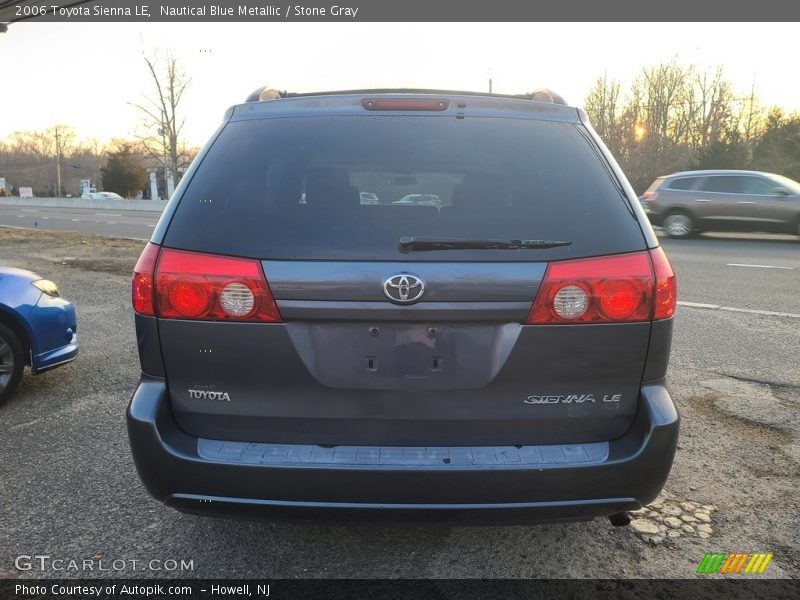 Nautical Blue Metallic / Stone Gray 2006 Toyota Sienna LE