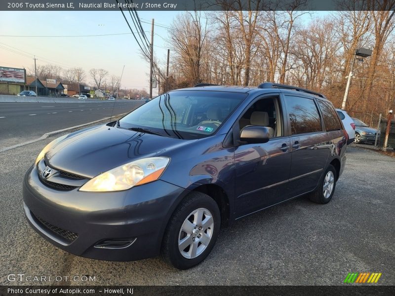Nautical Blue Metallic / Stone Gray 2006 Toyota Sienna LE