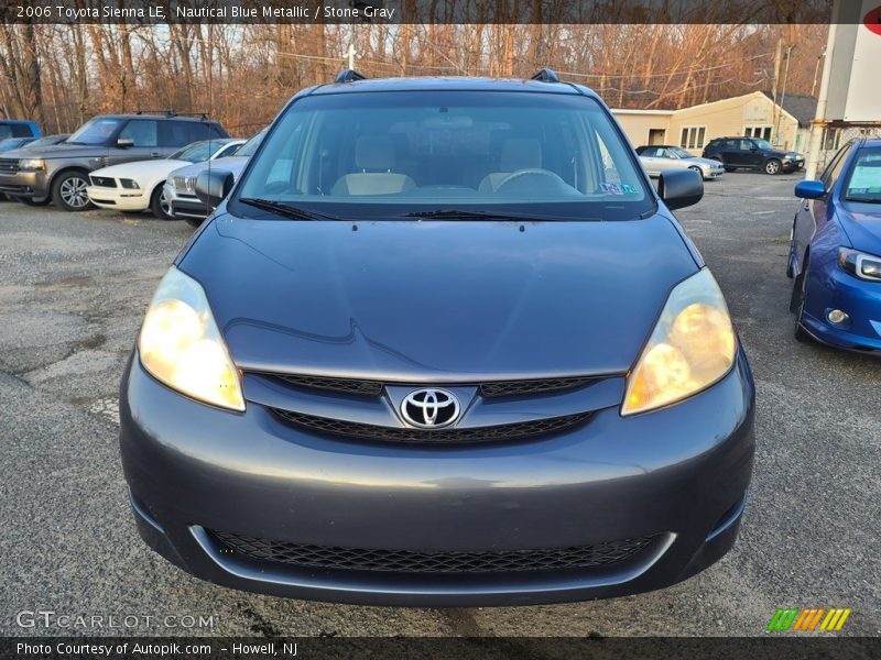 Nautical Blue Metallic / Stone Gray 2006 Toyota Sienna LE