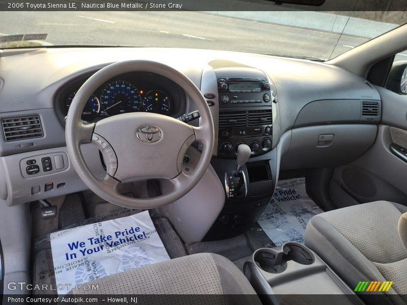 Nautical Blue Metallic / Stone Gray 2006 Toyota Sienna LE