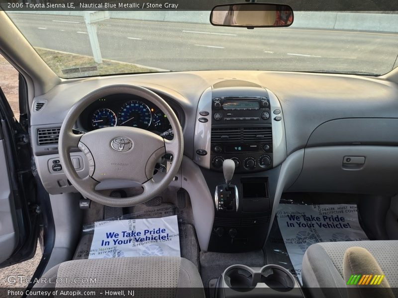 Nautical Blue Metallic / Stone Gray 2006 Toyota Sienna LE
