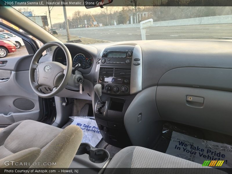 Nautical Blue Metallic / Stone Gray 2006 Toyota Sienna LE
