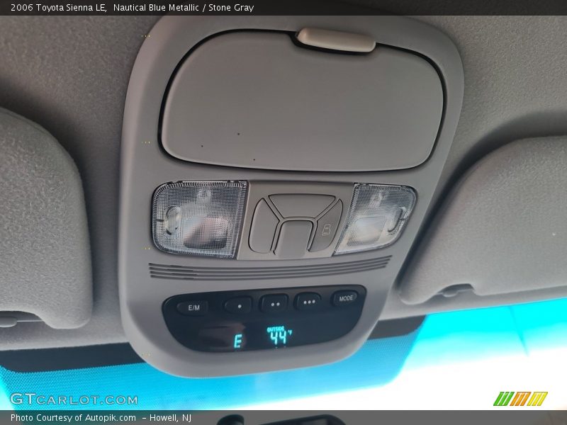 Nautical Blue Metallic / Stone Gray 2006 Toyota Sienna LE