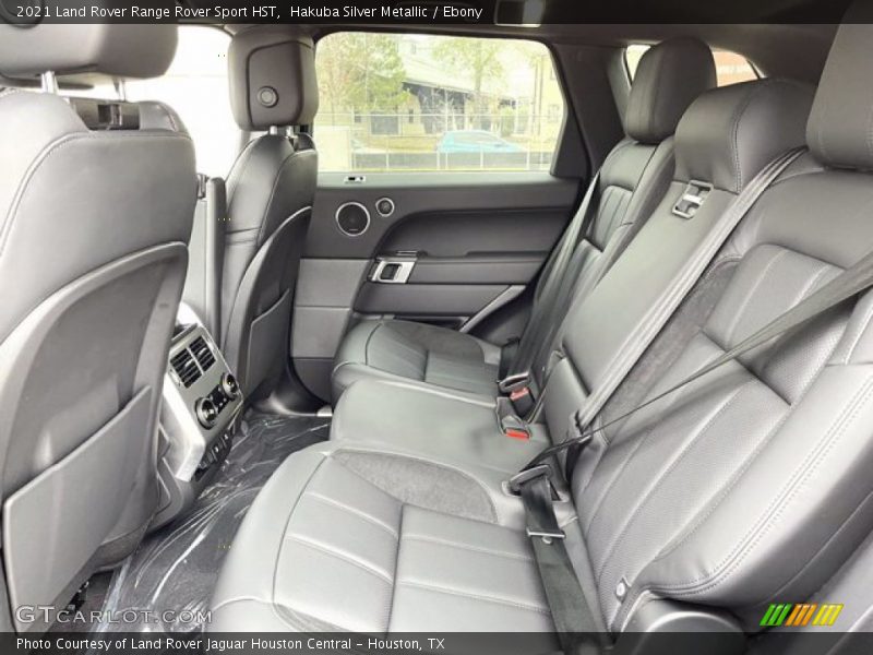 Rear Seat of 2021 Range Rover Sport HST