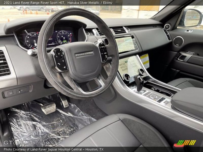 Dashboard of 2021 Range Rover Sport HST