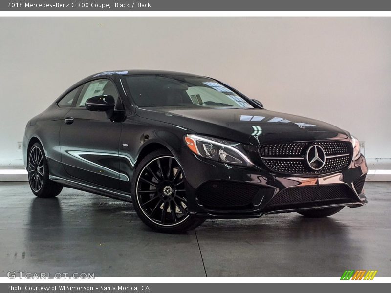 Front 3/4 View of 2018 C 300 Coupe